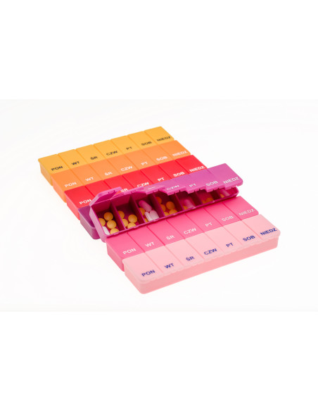 Kasetka tygodniowa na leki na 1 porę dnia EL-COMP