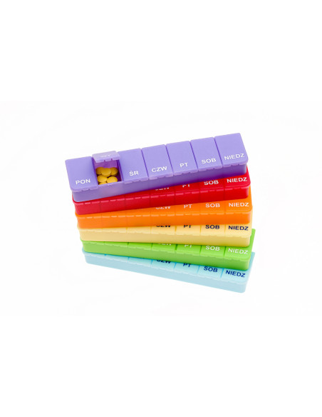 Kasetka tygodniowa na leki na 1 porę dnia EL-COMP