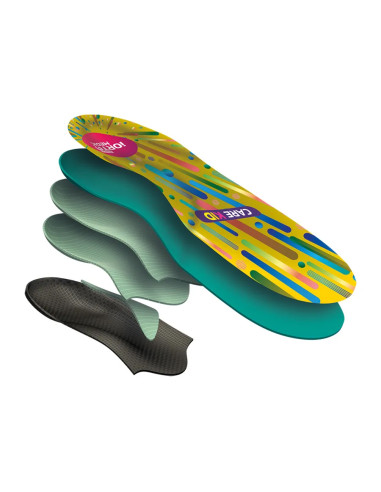 Wkładki ortopedyczne dziecięce na płaskostopie podłużne Mazbit iOrto Care Kid Standard