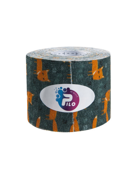 Medyczna taśma do kinesiotapingu dla dzieci PILOTAPE KIDS 5m LISKI