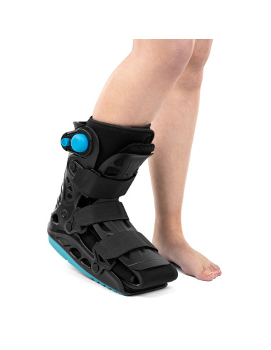 Orteza stopowo-goleniowa dwukomorowa krótka na stopę, but ortopedyczny zamiast gipsu Timago Pro-Walker Low