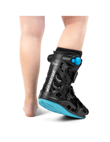 Orteza stopowo-goleniowa dwukomorowa krótka na stopę, but ortopedyczny zamiast gipsu Timago Pro-Walker Low