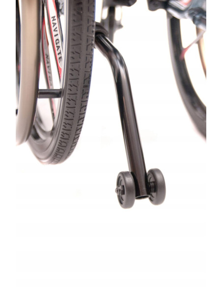 Wózek inwalidzki aluminiowy składany, lekki 12kg Whellie Light 46cm