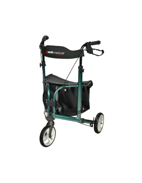 Chodzik trójkołowy aluminiowy z siedziskiem składany Super Light Armedical AR-030