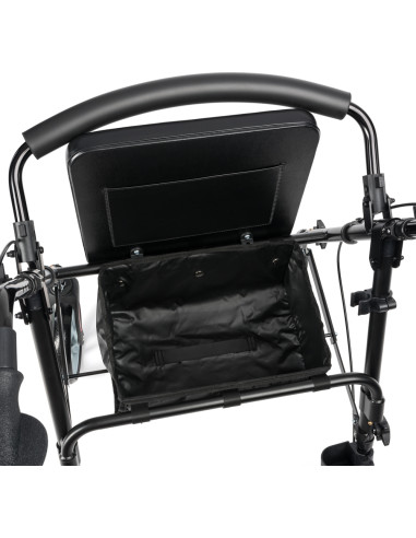 Podpórka czterokołowa aluminiowa składana, chodzik rehabilitacyjny Timago CARBON