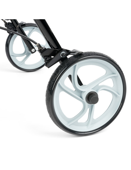 Podpórka czterokołowa aluminiowa składana, chodzik rehabilitacyjny Timago CARBON