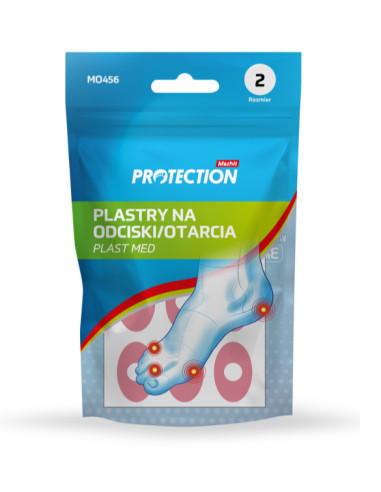 Piankowe samoprzylepne plastry na odciski Plast Med - owalne
