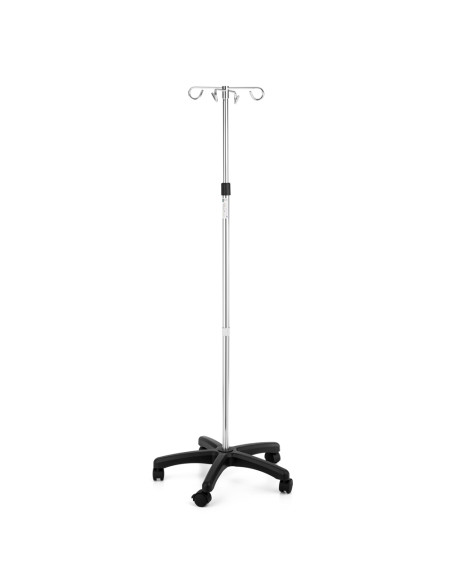 Stojak na kroplówkę, składany na kółkach z 4 zaczepami Timago STAND-TIM