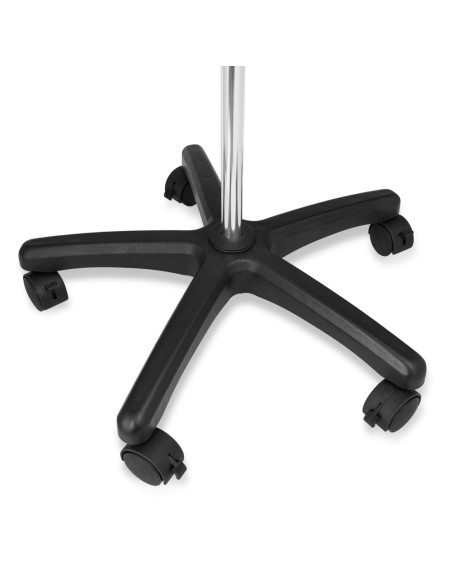 Stojak na kroplówkę, składany na kółkach z 4 zaczepami Timago STAND-TIM