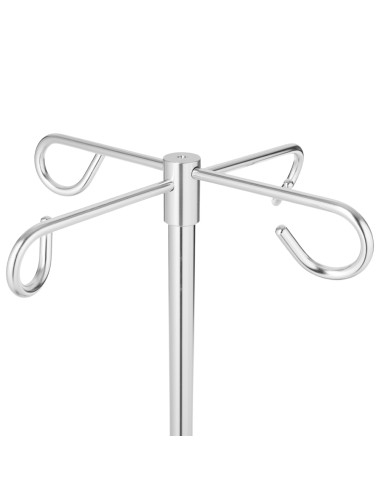 Stojak na kroplówkę, składany na kółkach z 4 zaczepami Timago STAND-TIM