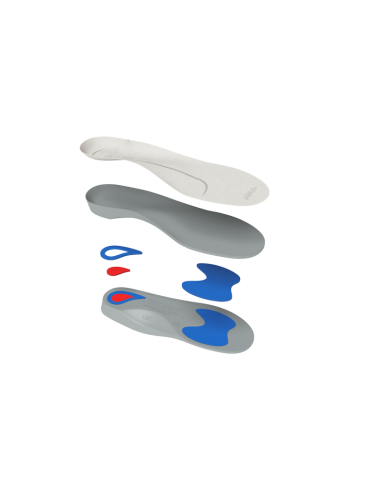 Wkładki ortopedyczne dynamiczne na ostrogę piętową i zapalenie rozcięgna podeszwowego FootWave OSTROGA PIĘTOWA