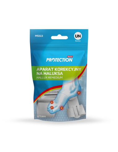 Aparat korekcyjny na haluks na dzień i noc Mazbit HALLUX REMEDIUM MS513