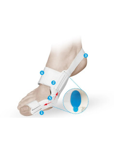 Aparat korekcyjny na haluks na dzień i noc Mazbit HALLUX REMEDIUM MS513 2
