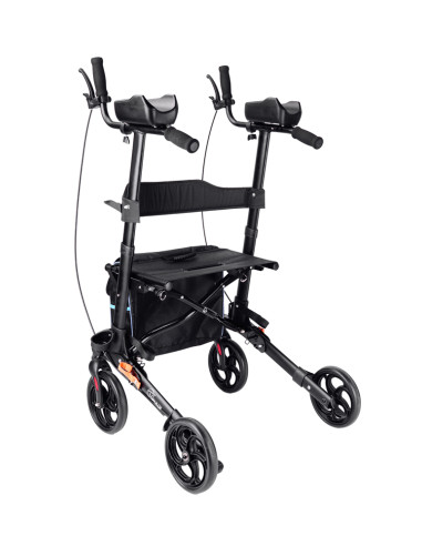 Podpórka 4-kołowa aluminiowa typu ambona z podparciem pod łokcie Timago LEXI