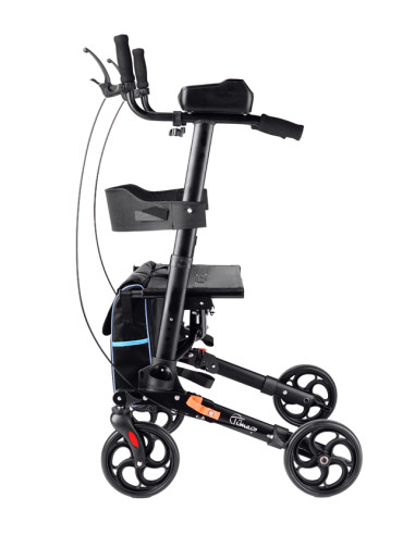 Podpórka 4-kołowa aluminiowa typu ambona z podparciem pod łokcie Timago LEXI