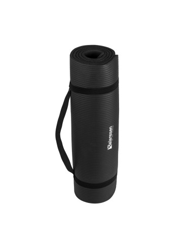 Mata rehabilitacyjna NBR do ćwiczeń joga i pilates antypoślizgowa Balanssen czarna