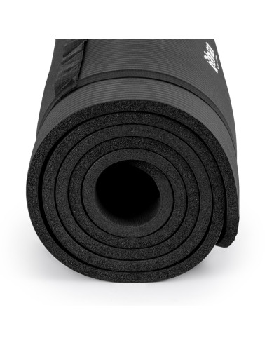 Mata rehabilitacyjna NBR do ćwiczeń joga i pilates antypoślizgowa Balanssen czarna