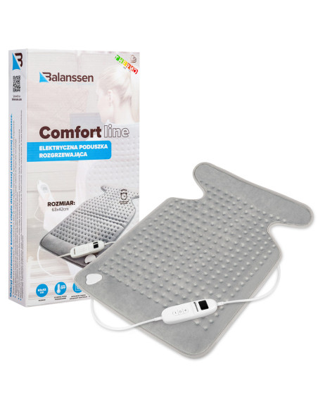 Elektryczna poduszka rozgrzewająca, mata grzewcza Balanssen ComfortLine 63x42cm