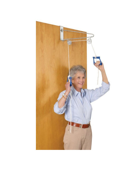 Przyrząd do ćwiczeń wspomaganych kończyn górnych, sznurki do rehabilitacji rąk Timago PullTim