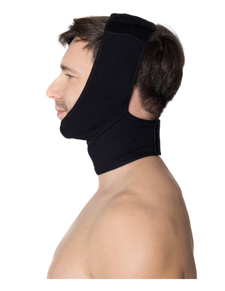 Opaska na głowę, twarz po zabiegu liftingu i liposukcji Sigvaris Aesthetic Medical Care FACE GARMENT