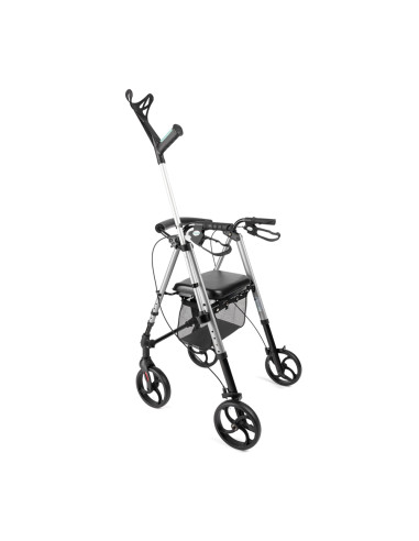 Podpórka aluminiowa 4-kołowa, składany lekki chodzik Timago Alina