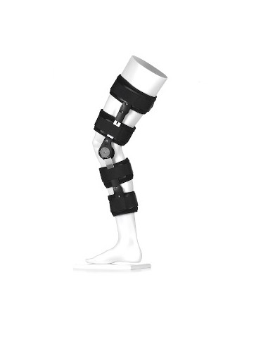 Aparat szynowo-opaskowy - zegarowa pooperacyjna orteza stawu kolanowego Otto Bock Genu Immobil Vario T