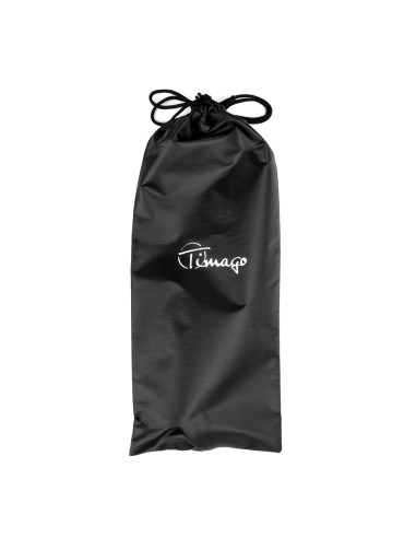 Laska inwalidzka składana aluminiowa w pokrowcu Timago PrimeTim różowa