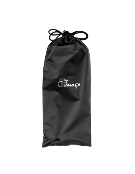 Laska inwalidzka składana aluminiowa w pokrowcu Timago PrimeTim niebieska