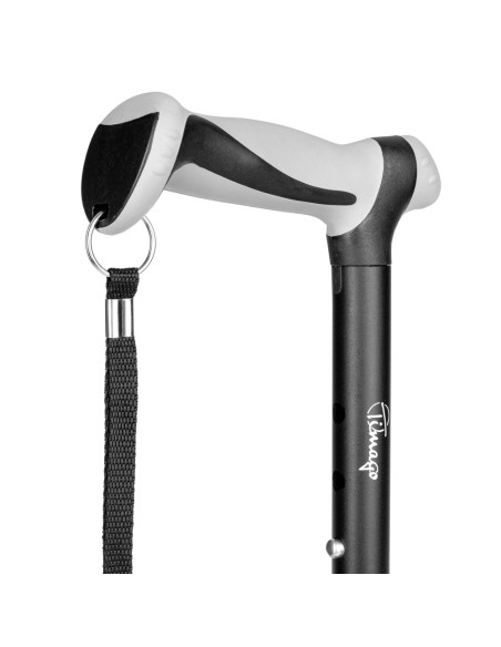 Laska inwalidzka aluminiowa z siedziskiem krzesełkiem Timago SeatTim