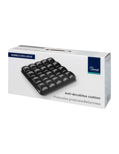 Poduszka przeciwodleżynowa pneumatyczna w pokrowcu Timago Bubble Exclusive