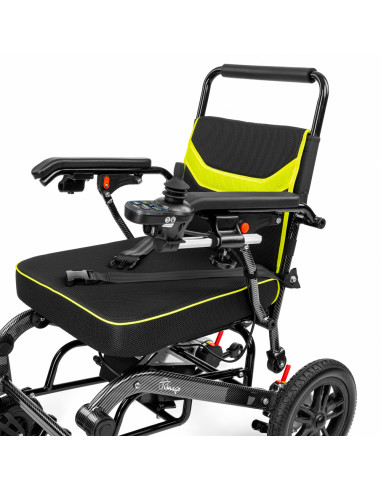Wózek inwalidzki elektryczny aluminiowy składany Timago FlashTim