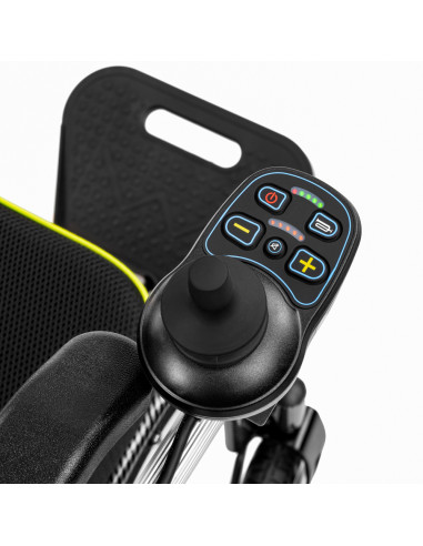 Wózek inwalidzki elektryczny aluminiowy składany Timago FlashTim