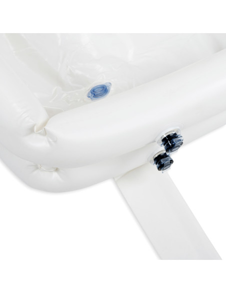 Wanna pneumatyczna do mycia w łóżku z pompką 190x90x22cm Timago East Bath
