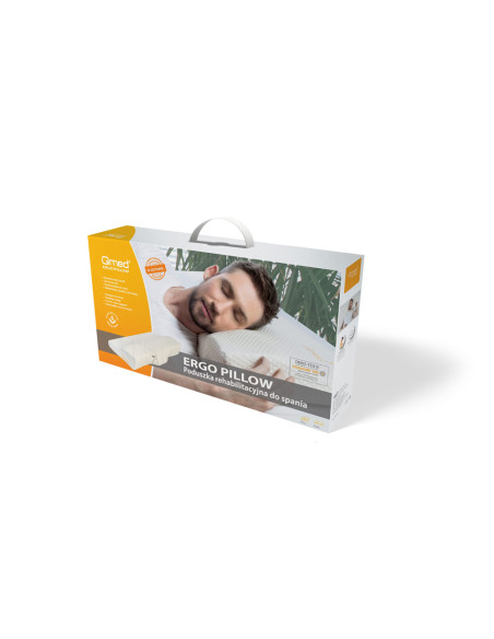 Poduszka ortopedyczna profilowana do snu Qmed Ergo Pillow