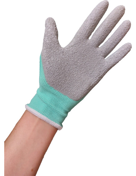 Rękawice tekstylne antypoślizgowe do zakładania wyrobów uciskowych Juzo