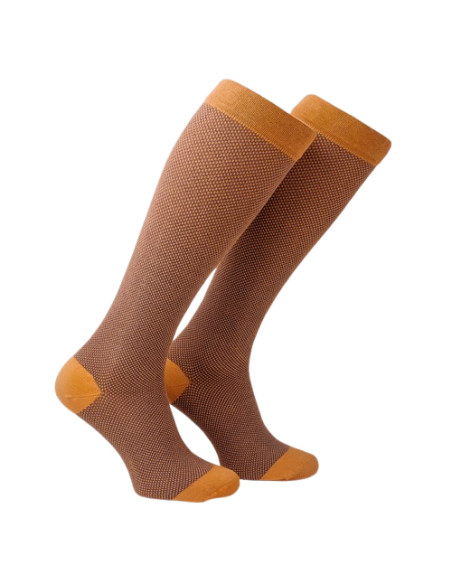 Męskie podkolanówki przeciwżylakowe CCL1 18-21mmHg Veera Color