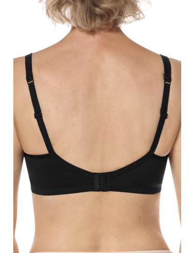 Biustonosz pooperacyjny bez fiszbin do protezy piersi Amoena Mara SBP