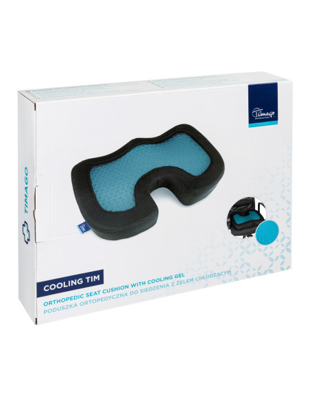 Poduszka ortopedyczna do siedzenia z żelem chłodzącym Timago Cooling Tim