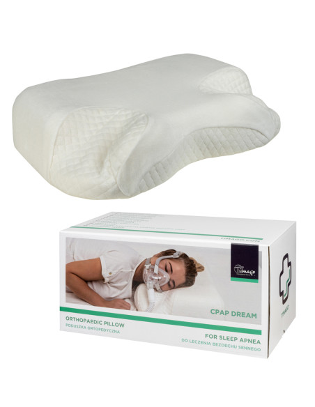 Poduszka ortopedyczna profilowana do terapii bezdechu sennego Timago Cpap Dream