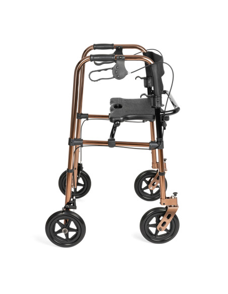 Balkonik czterokołowy z hamulcami i siedziskiem Timago Defender