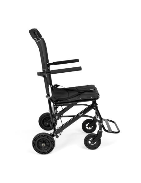 Wózek inwalidzki stalowy z funkcją transportową  i uchwytem do przewożenia Timago Mobil-Tim Plus