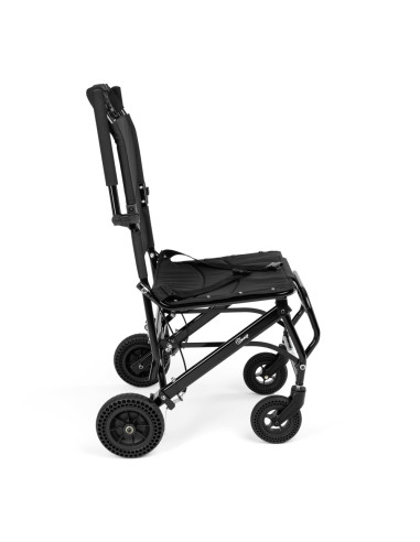 Wózek inwalidzki stalowy z funkcją transportową  i uchwytem do przewożenia Timago Mobil-Tim Plus