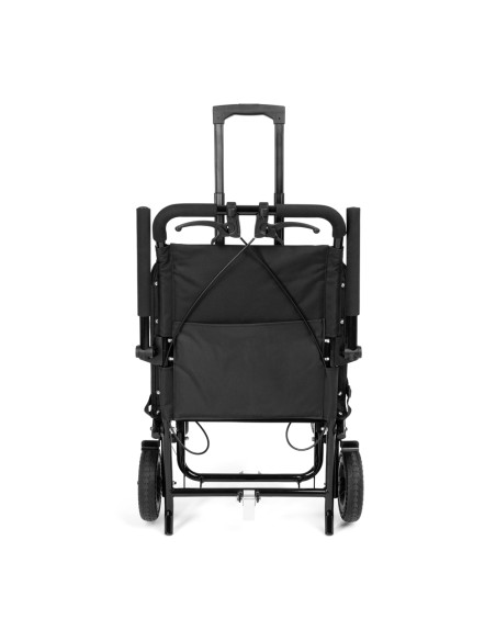 Wózek inwalidzki stalowy z funkcją transportową  i uchwytem do przewożenia Timago Mobil-Tim Plus