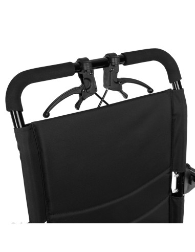 Wózek inwalidzki stalowy z funkcją transportową  i uchwytem do przewożenia Timago Mobil-Tim Plus