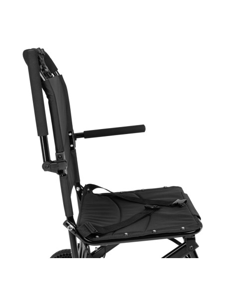 Wózek inwalidzki stalowy z funkcją transportową  i uchwytem do przewożenia Timago Mobil-Tim Plus