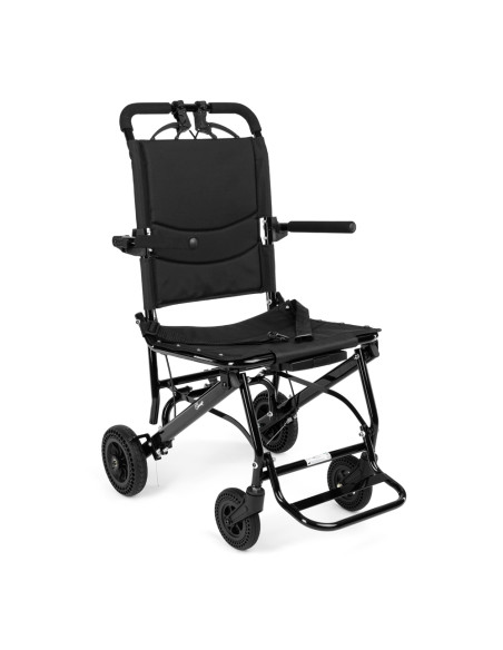 Wózek inwalidzki stalowy z funkcją transportową  i uchwytem do przewożenia Timago Mobil-Tim Plus