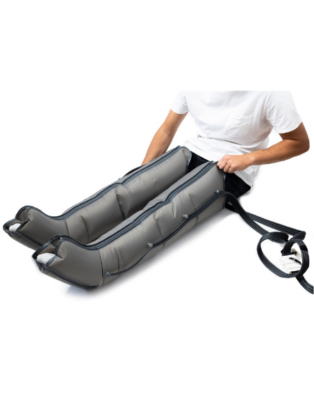 System terapii kompresyjnej do leczenia obrzęków i poprawy krążenia - zestaw aparat pneumatyczny i mankiety na nogi