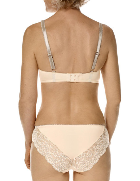 Biustonosz pooperacyjny usztywniany bez fiszbin do protezy piersi Amoena Alina SBP