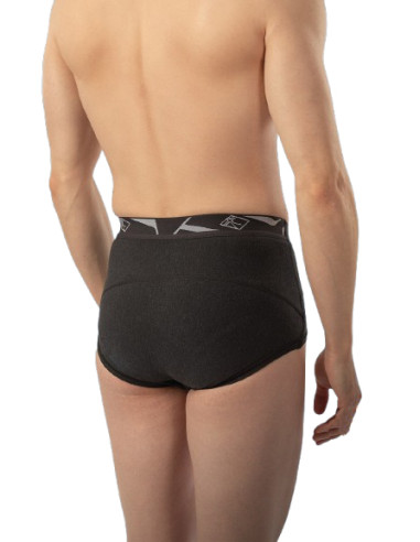 Męskie majtki przepuklinowe podtrzymujące, slipy z pelotami dla mężczyzn HERNIX42