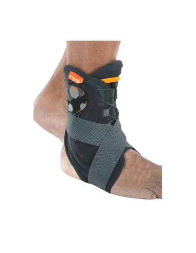 Orteza stawu skokowego ze stalkami i 8-punktowym systemem taśm elastycznych Orthoservice Malleorapid